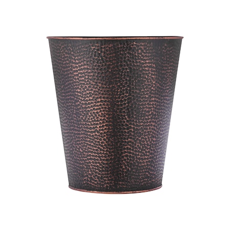 Blue Donuts Wastebasket for Bedroom, Bathroom, 6 Liters, Bronze, Stainless Steel BD3475742